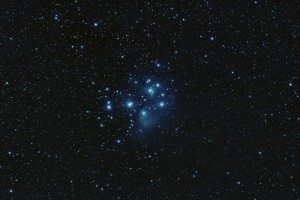 Pleiades star cluster