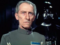 Peter Cushing as Grand Moff Tarkin, featured image for post "Einstein Quote: Arrogance"