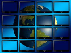 Earth on Monitors, featured image for post "How Does One Control the World?"